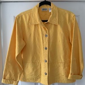 Chico’s yellow jacket